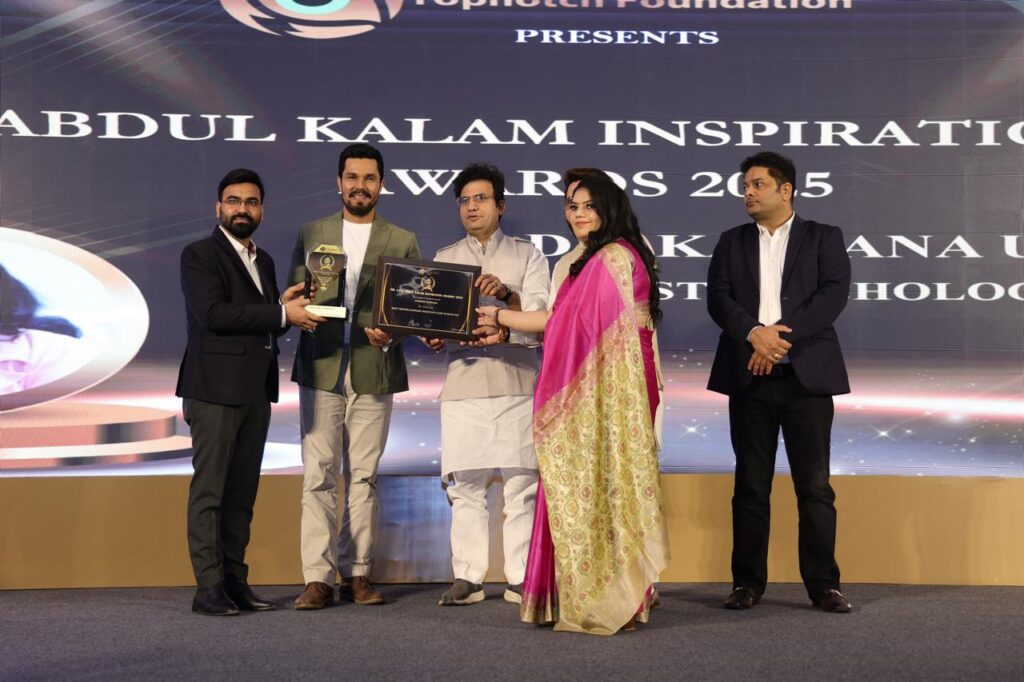 Award ceremony photo